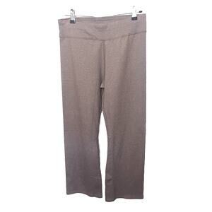 Pact Organic Cotton Pants Women’s Sz Large Light Brown Pull On